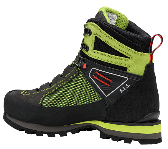 Ботинки мужские Kayland Cross Mountain Gtx Black/Lime - Фото 3 большая
