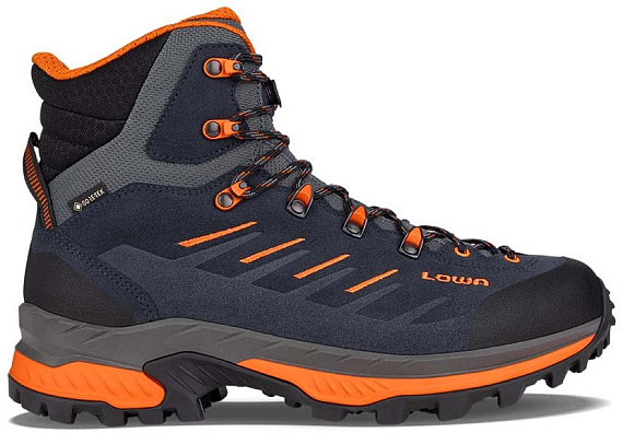 Ботинки мужские Lowa Randir Gtx Mid Navy/Flame - Фото 1 большая