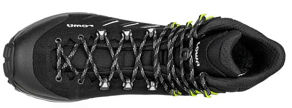 Ботинки мужские Lowa Randir Gtx Mid Black/Grey - Фото 4 большая