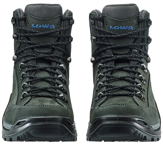 Ботинки мужские Lowa Renegade Evo Gtx Mid Anthracite/Steelblue - Фото 4 большая