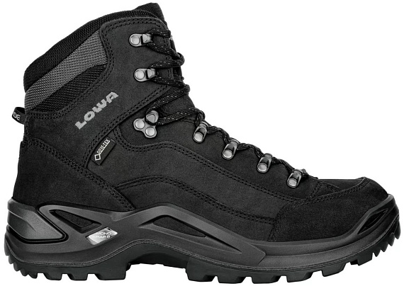Ботинки мужские Lowa Renegade Gtx Mid Deep Black - Фото 1 большая