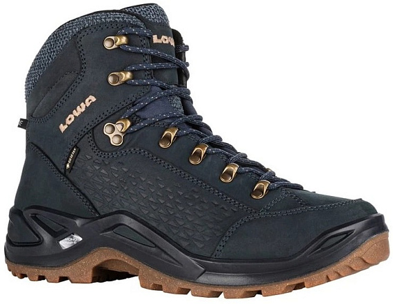 Ботинки мужские Lowa Renegade Warm Gtx Mid Navy - Фото 2 большая