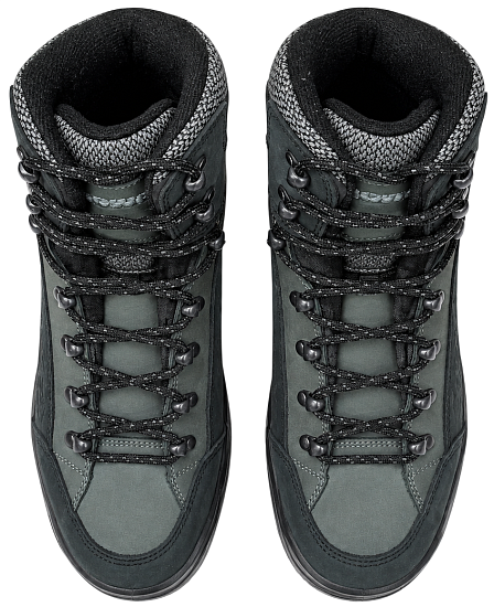 Ботинки мужские Lowa Renegade Warm Gtx Mid Black/Grey - Фото 2 большая
