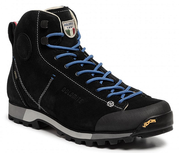 Ботинки мужские Dolomite Cinquantaquattro Hike Gtx Black/Blue - Фото 8 большая