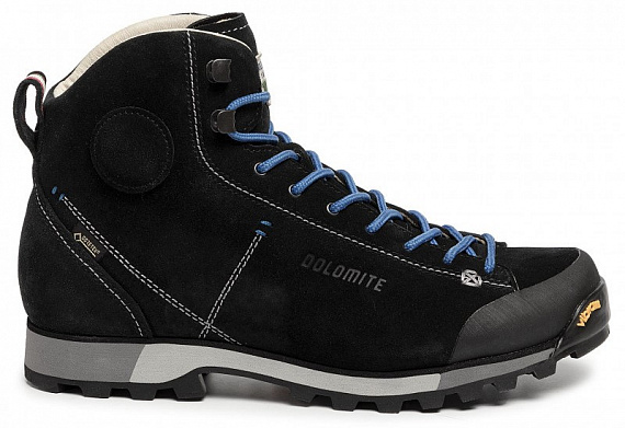 Ботинки мужские Dolomite Cinquantaquattro Hike Gtx Black/Blue - Фото 1 большая