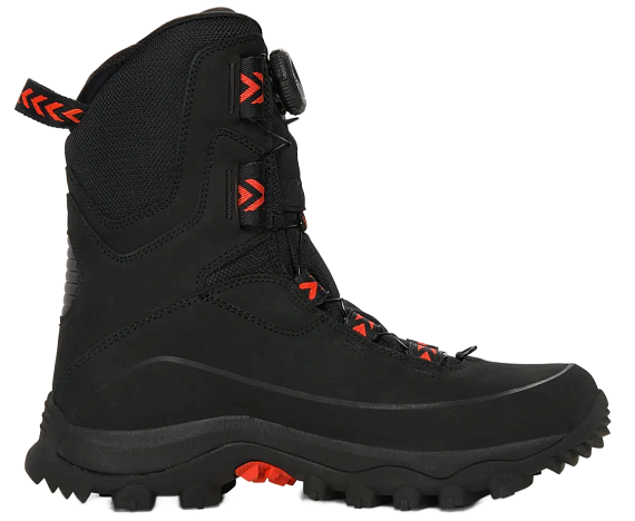 Ботинки мужские Viking Villrein High Gtx Boa Black/Red - Фото 2 большая