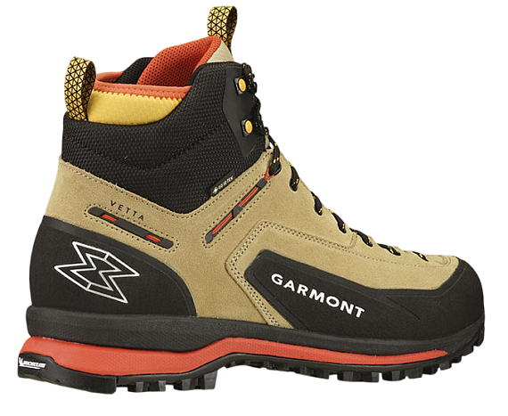 Ботинки мужские Garmont Vetta Tech Gtx Cornstalk Beige/Red - Фото 2 большая