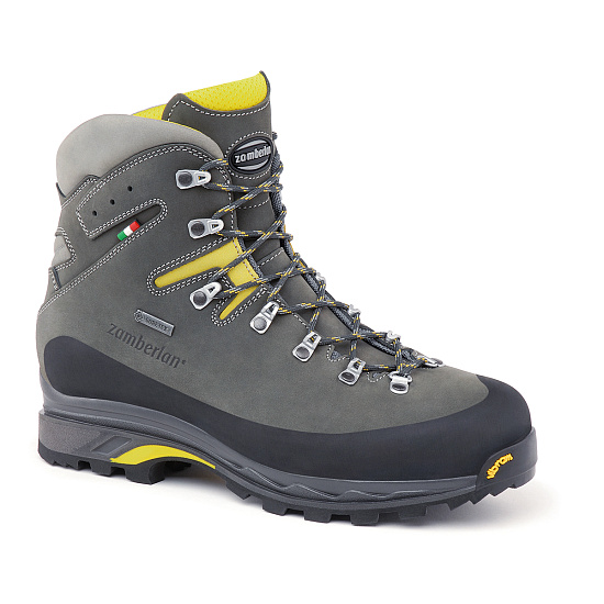 Ботинки мужские Zamberlan 960 Guide GT RR Graphite/Yellow - Фото 4 большая
