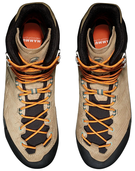 Ботинки мужские Mammut Kento Tour High Gtx Savannah/Dark Tangerine - Фото 5 большая