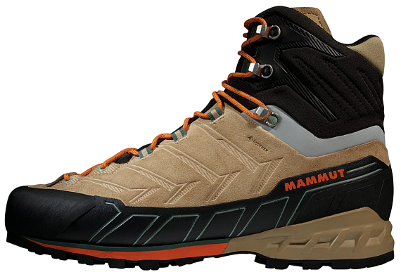 Ботинки мужские Mammut Kento Tour High Gtx Savannah/Dark Tangerine - Фото 6 большая