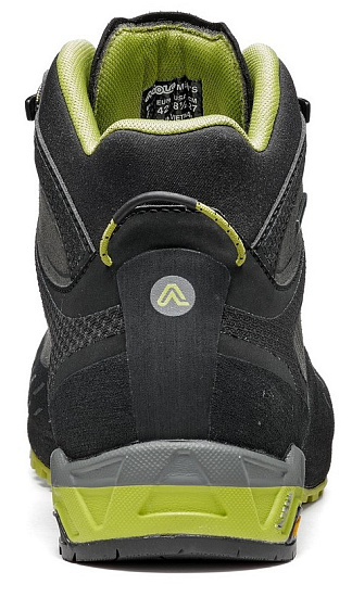 Ботинки мужские Asolo Eldo Mid Lth GV MM Graphite/Green Oasis - Фото 3 большая