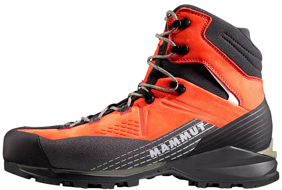 Ботинки мужские Mammut Kento Guide II High Gtx Mammut Red/Black - Фото 2 большая
