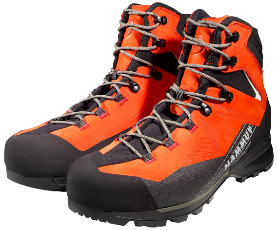 Ботинки мужские Mammut Kento Guide II High Gtx Mammut Red/Black - Фото 3 большая