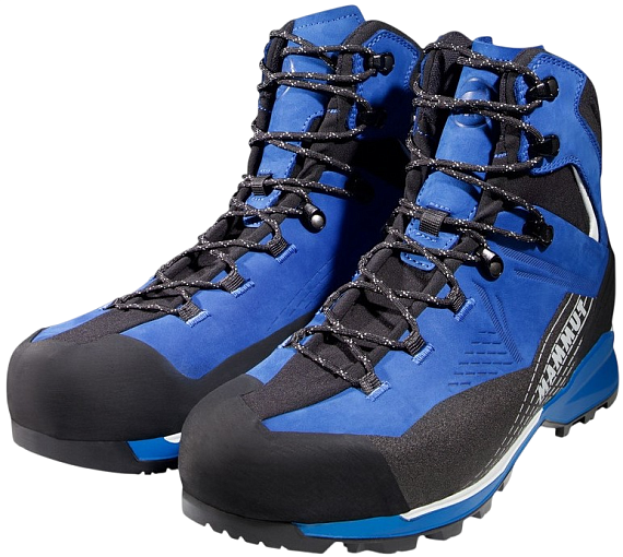 Ботинки мужские Mammut Kento Guide II High Gtx Dark Glacier Blue/Black - Фото 2 большая
