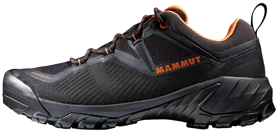 Ботинки мужские Mammut Sapuen Low Gtx Black/Dark Steel - Фото 2 большая