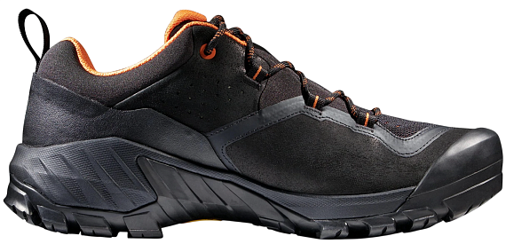 Ботинки мужские Mammut Sapuen Low Gtx Black/Dark Steel - Фото 3 большая