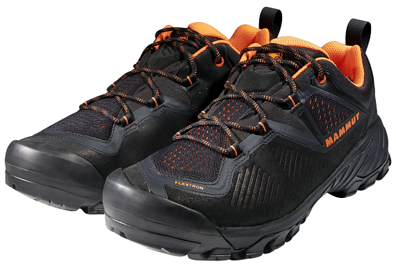 Ботинки мужские Mammut Sapuen Low Gtx Black/Dark Steel - Фото 7 большая