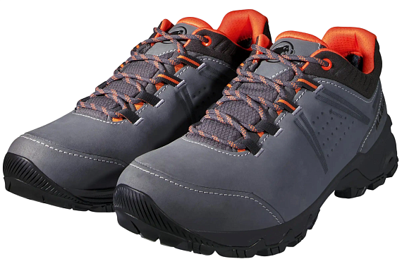 Ботинки мужские Mammut Mercury IV Low Gtx Titanium/Hot Red - Фото 6 большая