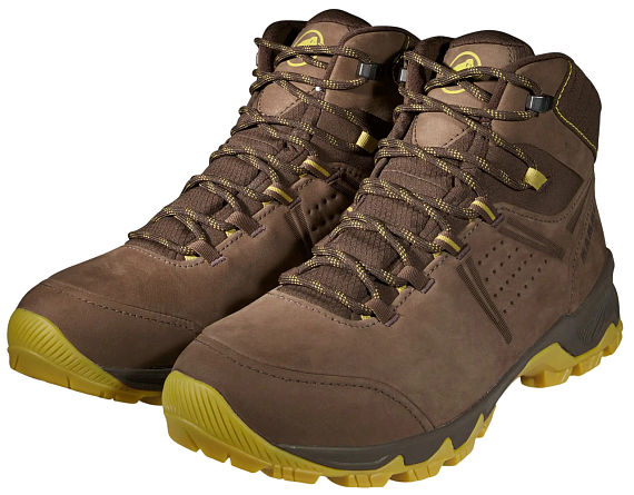 Ботинки мужские Mammut Mercury IV Mid Gtx Moor/Amber Green - Фото 7 большая