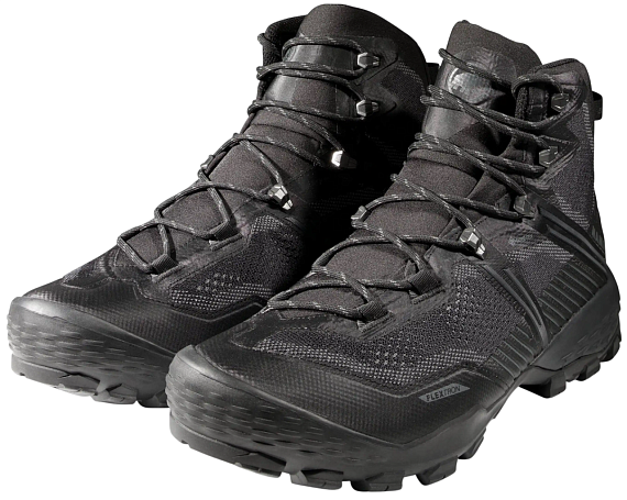 Ботинки мужские Mammut Ducan II High Gtx Black - Фото 2 большая