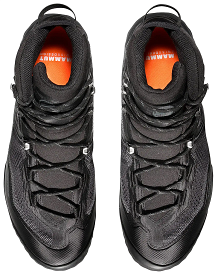 Ботинки мужские Mammut Ducan II High Gtx Black - Фото 5 большая