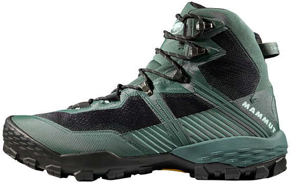 Ботинки мужские Mammut Ducan II High Gtx Deep Jade/Black - Фото 5 большая