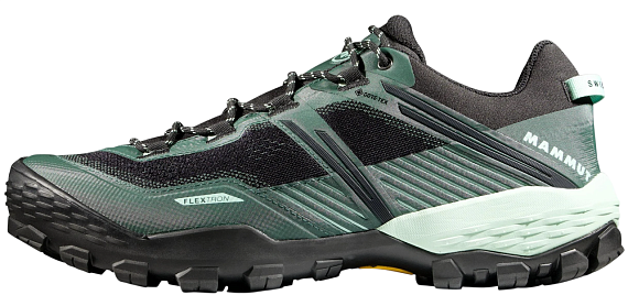 Ботинки мужские Mammut Ducan II Low Gtx Deep Jade/Black - Фото 6 большая