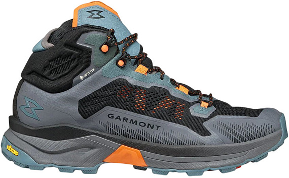 Ботинки мужские Garmont Nexus Mid Gtx Thunderstorm Grey/Peel Orange - Фото 1 большая
