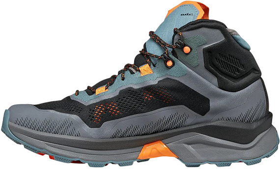 Ботинки мужские Garmont Nexus Mid Gtx Thunderstorm Grey/Peel Orange - Фото 3 большая