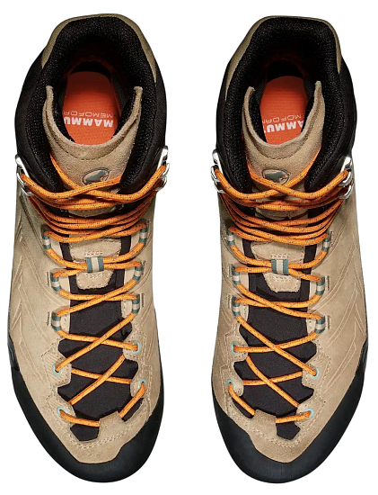Ботинки мужские Mammut Kento Tour High Gtx Savannah/Dark Tangerine - Фото 5 большая