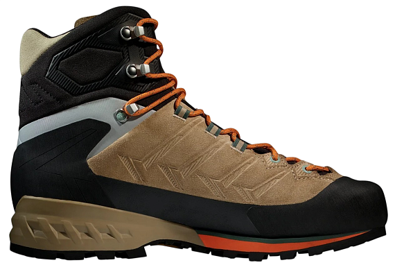 Ботинки мужские Mammut Kento Tour High Gtx Savannah/Dark Tangerine - Фото 6 большая