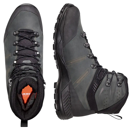 Ботинки мужские Mammut Mercury Tour II High Gtx Black/Black - Фото 3 большая
