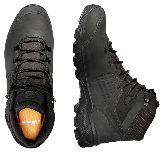 Ботинки мужские Mammut Mercury IV Mid Gtx Black - Фото 2 большая