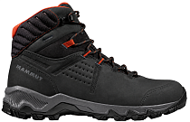 Ботинки мужские Mammut Mercury IV Mid Gtx Black/Hot Red