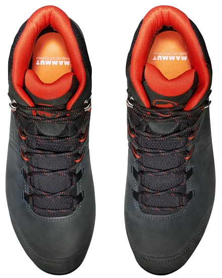 Ботинки мужские Mammut Mercury IV Mid Gtx Black/Hot Red - Фото 5 большая