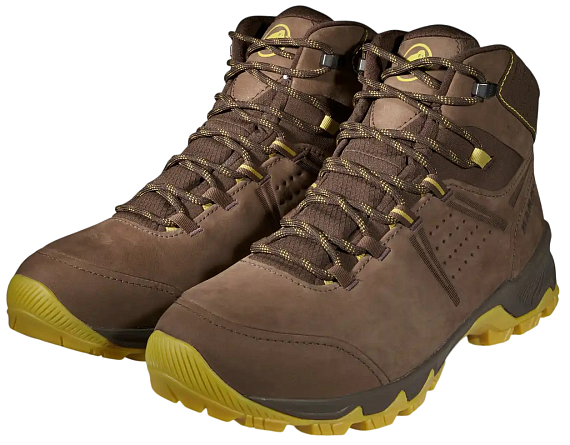 Ботинки мужские Mammut Mercury IV Mid Gtx Moor/Amber Green - Фото 5 большая