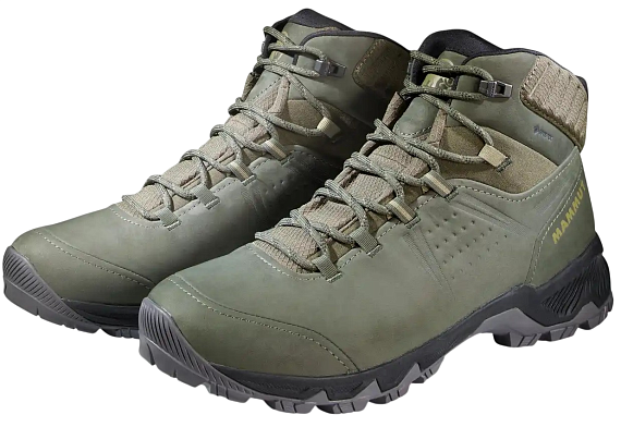 Ботинки мужские Mammut Mercury IV Mid Gtx Dark Iguana/Iguana - Фото 2 большая