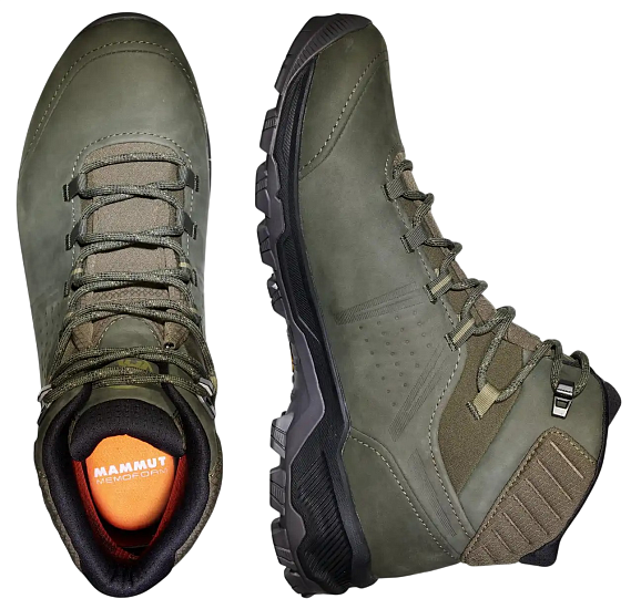 Ботинки мужские Mammut Mercury IV Mid Gtx Dark Iguana/Iguana - Фото 4 большая