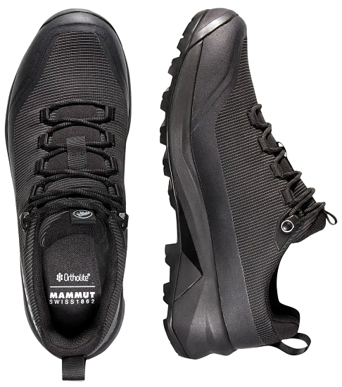 Ботинки мужские Mammut Ducan III Low Gtx Black - Фото 3 большая