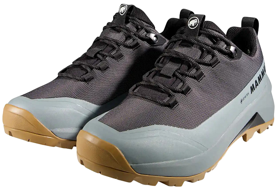 Ботинки мужские Mammut Ducan III Low Gtx Black/Platinum - Фото 2 большая