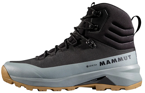 Ботинки мужские Mammut Ducan III High Gtx Black/Platinum - Фото 6 большая