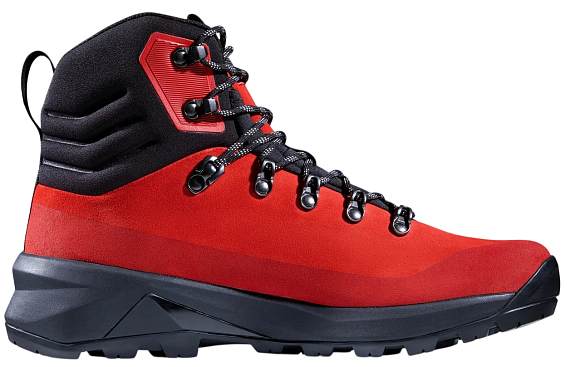 Ботинки мужские Mammut Ducan III High Lth Gtx Mammut Red/Black - Фото 6 большая
