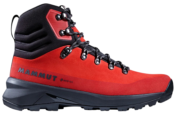 Ботинки мужские Mammut Ducan III High Lth Gtx Mammut Red/Black - Фото 1 большая