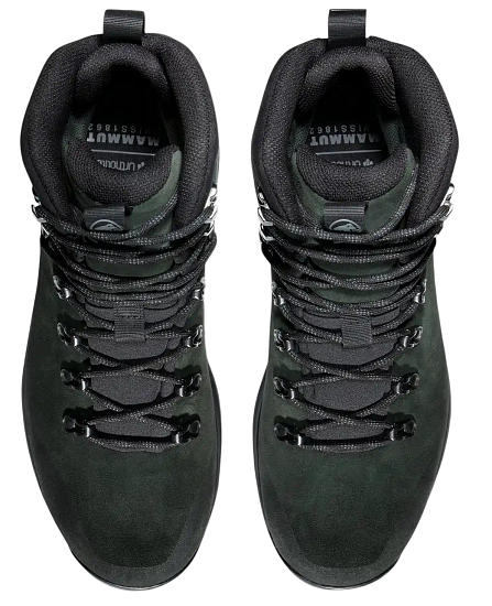 Ботинки мужские Mammut Ducan III High Lth Gtx Gabbro/Black - Фото 2 большая