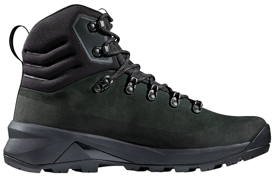 Ботинки мужские Mammut Ducan III High Lth Gtx Gabbro/Black - Фото 4 большая