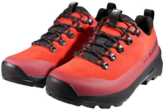 Ботинки мужские Mammut Ducan III Low Lth Gtx Mammut Red/Black - Фото 2 большая