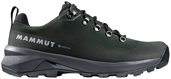 Ботинки мужские Mammut Ducan III Low Lth Gtx Gabbro/Black - Фото 1 большая