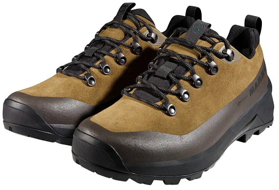 Ботинки мужские Mammut Ducan III Low Lth Gtx Moor/Black - Фото 4 большая