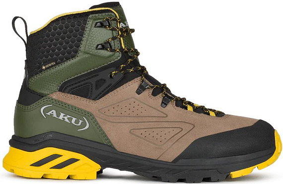 Ботинки мужские AKU Reactive Gtx Beige/Green - Фото 1 большая
