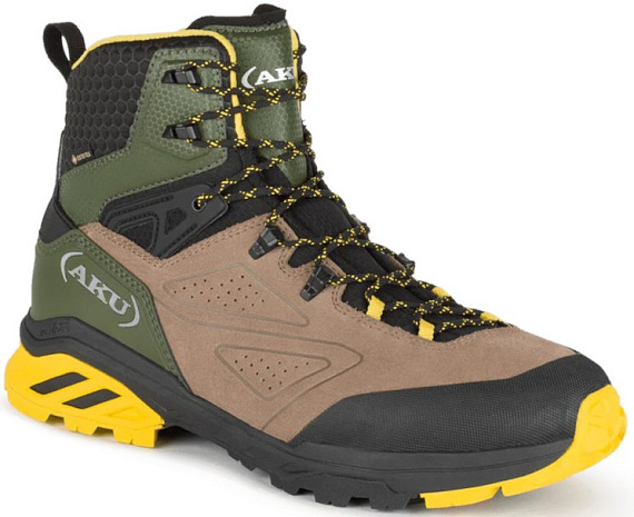 Ботинки мужские AKU Reactive Gtx Beige/Green - Фото 5 большая
